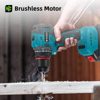 NEWBENY-taladro eléctrico sin escobillas de 10mm, 21 + 2 Torque, destornillador eléctrico inalámbrico, herramienta doméstica DIY para juego de pines de batería Makita de 18V - details 6