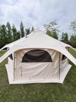 Carpa grande 300D de 4 metros Oxford, impermeable, con protección solar, para camping, tipo yurta, especial para exteriores, duradera y transpirable - details 2