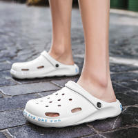 Sandalias de jardín antideslizantes para hombre, zuecos de goma con agujeros, informales, a la moda, novedad de verano, 2021 - details 12