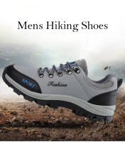 Zapatos de senderismo de marca para hombre, zapatillas de montaña para sendero al aire libre, malla antideslizante, transpirable, escalada en roca, zapatos deportivos atléticos - details 3