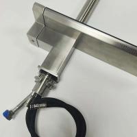 Hot Selg SUS304 grifos de resorte en cascada, rociador de 4 funciones, grifos de cocina, grifo negro con tirador hacia abajo moderno - details 8