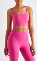Hamidou Sujetador deportivo para mujer, ropa interior deportiva de alto impacto, Top de secado rápido, Bralette acolchado para gimnasio y Fitness - details 10