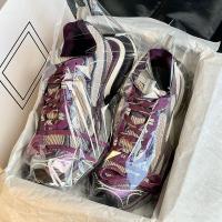 Zapatos casuales de primavera 2025 New Paris Dad con suela gruesa que aumenta la altura para hombres de nueve generaciones vintage para mujeres de celebridades de internet. - details 0
