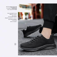 Zapatillas de moda para hombre Zapatillas de malla transpirables Zapatos para correr huecos para hombre - details 4