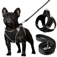 Correa de Mango Suave y Transpirable con Cinturón de Nylon Duradero Conjunto de Arneses para Mascotas para Maximo Confort - details 0