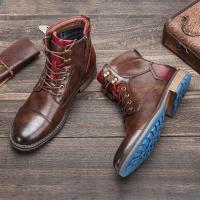 Botines para hombre Botas de cuero para hombre Bota de marca para hombre - details 10