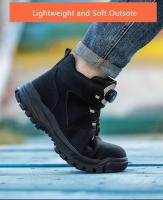 Zapatos de protección deportivos de seguridad para hombre con punta de acero, botas, zapatos de trabajo antipinchazos - details 27
