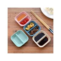 Creative Wheat Straw Seasoning Dish Kitchen Snack Sauce Plate Household Tableware Sauce Dipping Snack Dish - details 4