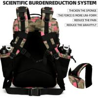 SOMY Mochila táctica Molle de 45L 3P, bolsa de senderismo para exteriores, impermeable, para escalada, camping y senderismo. - details 2