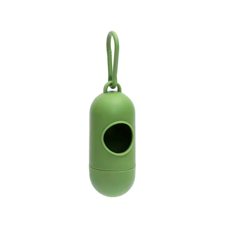 Bolsa de Basura Portátil para Perros Dispensador de Bolsas de Excremento Caja de Almacenamiento de Basura para Gatos y Cachorros Suministros para Mascotas - 1