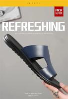 Zapatillas de Moda para Hombre Únicas, Resistentes al Desgaste, Antideslizantes, Estilo Coreano, Ropa Informal Versátil de Fondo Suave - details 2