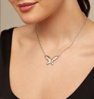 UNO DE Collar de Mariposa Atractivo y Versátil - Collar de Plata para Mujeres, Joyería Glamorosa - details 2