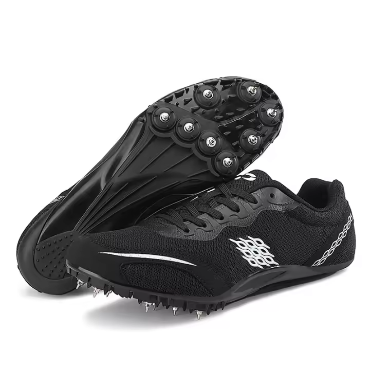 Full Palm Carbon Spikes Zapatos Atletismo Mediano Y Corto Para Hombres Y Mujeres Estudiantes Competición Profesional Deportes Athletic Spikes Zapatos - 1