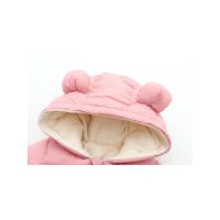 Bebé Niño Niña Nueva Invierno monos De Velours Grueso Caliente Con Capucha Traje De Piel De Avestruz Ropa Infante Rompepiés - details 9