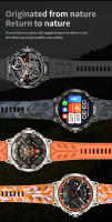 Reloj inteligente militar LIGE para hombre, Batería grande de 760mAh, linterna LED, brújula, pantalla HD de 1,8 ", frecuencia cardíaca, resistente al agua, llamada BT, reloj inteligente - details 6