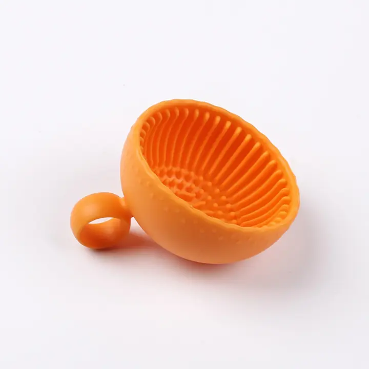 Lápiz de ceja lápiz de ceja limpiador de cepillo de maquillaje de silicona - 1