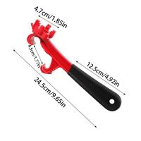 Abrelatas de cubo de Metal para ahorro de trabajo, elevador de tapa de cubo de grado Industrial, llave de tapa de cubo de gran apertura, abrelatas de tapa de cubo de 5 galones - details 0