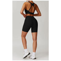 Top de Yoga con Espalda Abierta para Mujeres Sports Bra Deportivo Transpirable con Corte Trasero - details 12