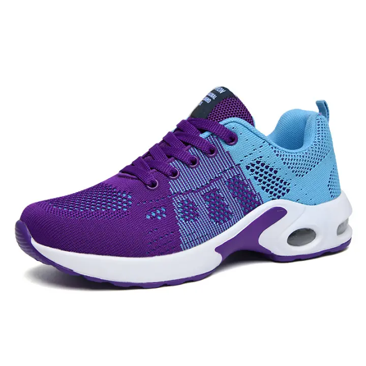 Zapatillas de correr transpirables para mujer, zapatos informales ligeros con cojín de aire, tenis para caminar - 1