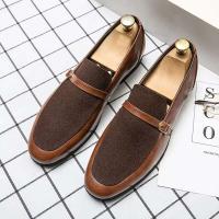 2023 vestidos, zapatos planos de talla grande de cuero de gamuza para hombres de negocios, zapatos Oxford de oficina - details 6