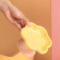 Cuenco de cerámica antivuelco para gatos, protección del cuello, antivómitos, cuenco de pie alto para mascotas, bonito y estable, contenedor de agua para comida para perros, plato para aperitivos - details 17