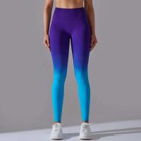 Pantalones de yoga de cambio gradual, malla sin costuras para deportes de gimnasio de cintura alta para mujer, control del vientre, entrenamiento para correr - details 38