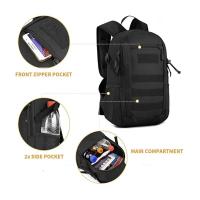 Mochila táctica militar impermeable para viajes al aire libre, Mochila deportiva para acampar, senderismo, bolsas de caza y pesca - details 5