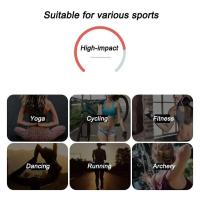 Conjunto de dos piezas de sujetador y pantalones cortos de entrenamiento de yoga, conjunto deportivo de mujer Fiess yoga Tre elástico de retales - details 0