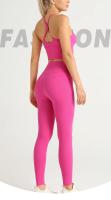 ZHUMU GYM Conjunto de Yoga Traje Deportivo para Mujer Conjunto de Fitness con Sujetador Deportivo y Leggings - details 0