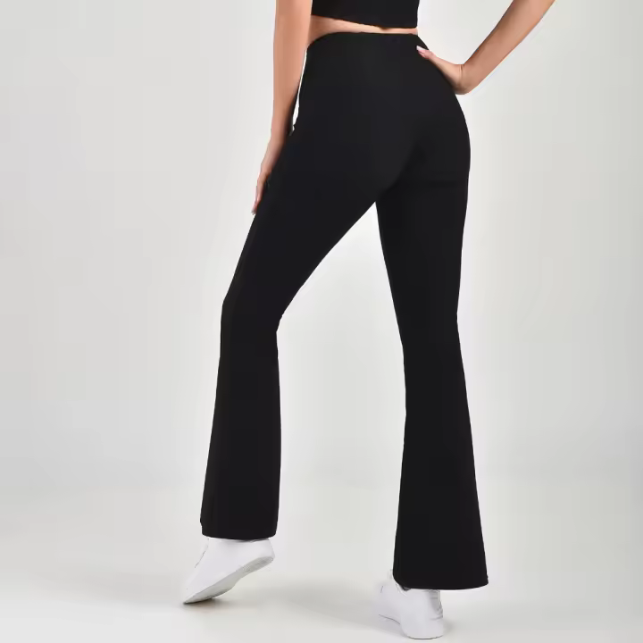 Pantalones De Cintura Alta De Melocotón Europeo Versátiles Para Mujeres, Adecuados Para Fitness Y Yoga, Acampados Fuera De Uso - 1