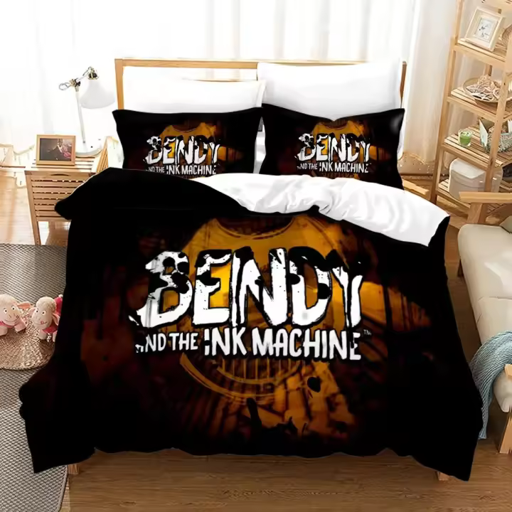 Juego de cama de Anime para adultos y niños, funda de edredón, textiles para el hogar - 1
