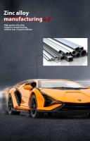 Lamborghini Sian Nuevo Coche Supercar de Aleación Modelo de Coche de Escala 1:32 Sonido y Luz - details 2