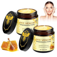 Crema de tratamiento 2 uds, nueva crema de veneno de abeja para la cara del cuerpo, hidratante Natural para la piel, reparadora e hidratante - details 0