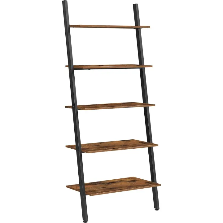 Estantería de Estilo Industrial de 5 Niveles Estante Inclinable Para Sala de Estar, Cocina, Oficina - 1