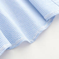 Conjunto para niños, cárdigan de manga larga a rayas a la moda para primavera y otoño, ropa Formal para niño con flores, monos, conjunto de dos piezas - details 7