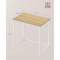 Mesa de Trabajo Pequeña Industrial Ideal para Teletrabajo, Estudio, Dormitorio 60 x 135 x 76cm - details 72