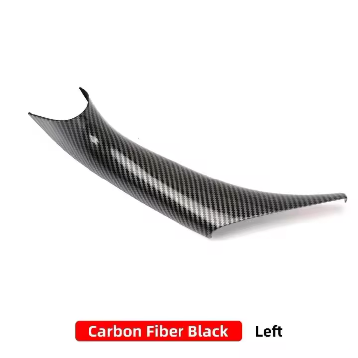 Pegatinas de Adorno para Manija de Interior de Coche de Fibra de Carbono - 1