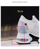 Zapatillas Deportivas para Mujer Suela Suave de Malla, Transpirables, Zapatillas de Correr al Aire Libre, Zapatillas Casuales con Cordones - details 8