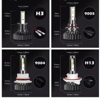 2PCS Faros LED Para Coche 26000lm 160W 1860 CSP Chip 3000k/4300k/6000k/8000k H4 H7 H1 9005 H7 H11 Luz LED De Cabezal De Coche - details 9