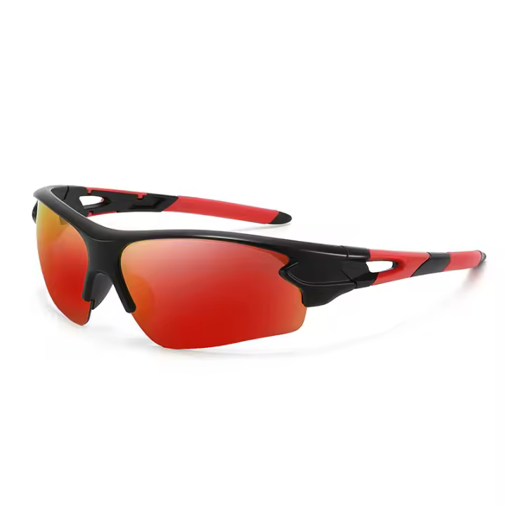2025 nuevas gafas de sol de media montura para hombres y mujeres, adecuadas para deportes al aire libre, ciclismo, conducción, pesca, protección ocular contra el viento y la arena. - 1