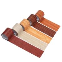 Cinta adhesiva de reparación de grano de madera realista, pegatina de línea de rodapié para renovación de muebles de piso, decoración del hogar, 5M por rollo - details 2
