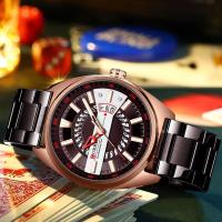Reloj de Cuarzo CURREN 8403 Reloj de Tira de Acero con Calendario Estilo de Negocios y Ocio para Hombres Reloj de Pulsera de Cuero Automático - details 12