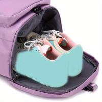 Bolsa de viaje de gran capacidad para mujer, mochila multifuncional informal para acampar, senderismo, Yoga deportivo - details 2