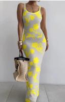 Moda mujer nueva tendencia Z Color sólido Sexy elegante Godde Single ulder Drees - details 41
