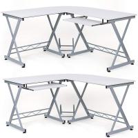 Escritorio de Esquina Forma L Mesa de Ordenador Ideal para Estudio y Juegos Ahorro de Espacio - details 5