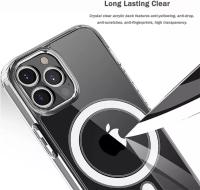 Funda para iPhone 13-16, Compatible con MagSafe, Carcasa clásica de Híbrida Magnética, Protección de Grado Militar, Resistente A - details 2