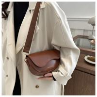 Bolso Crucero de Hombro de Moda de Cuero PU Color Sólido Retro Estilo Pony con Correa Ancha - details 13