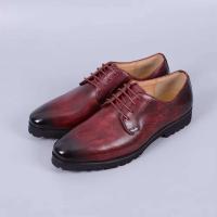 Zapatos de hombre con zapato completo con capa de punta de piel de vaca de nuevo estilo de moda - details 14