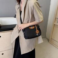 Bolso cruzado de nailon con carcasa portátil, bandolera mensajero informal de gran capacidad, impermeable, Color sólido, bolsa de tela Oxford para dumplings - details 9