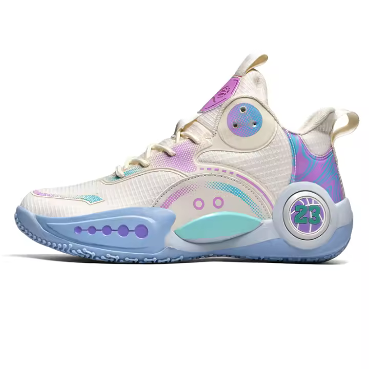 Zapatos de baloncesto para hombre, zapatillas deportivas de moda para correr, zapatos deportivos con pintura colorida - 1